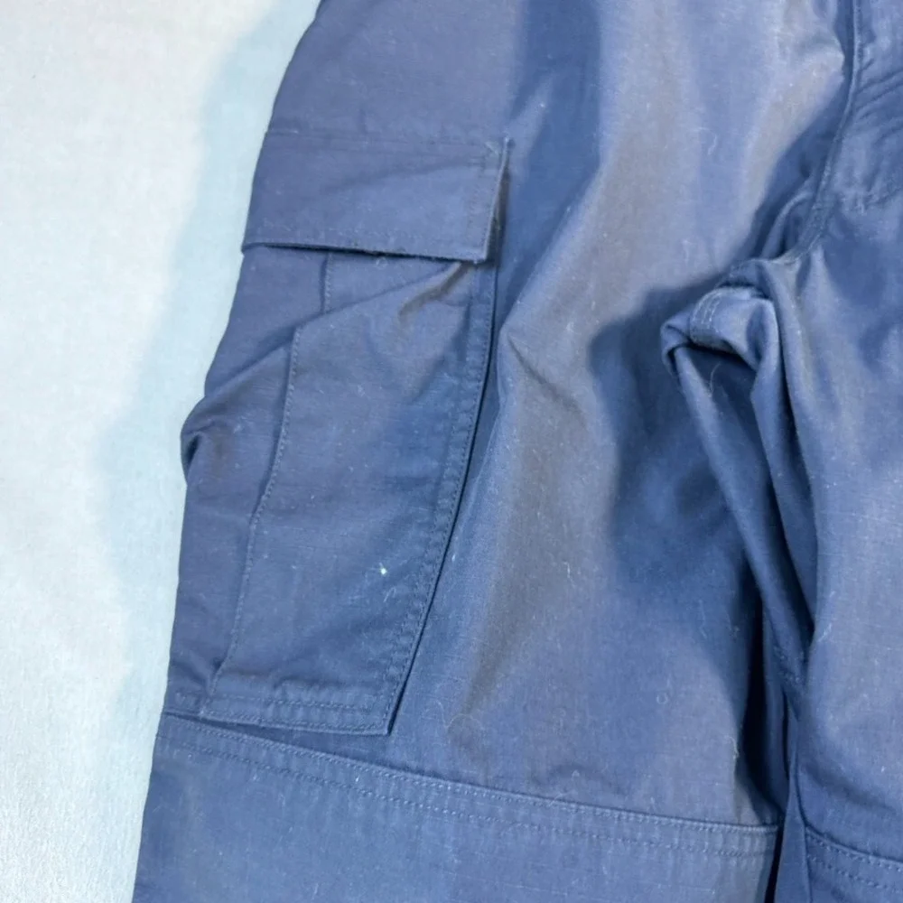 511 Tactical Cargo Pants 35-39 x 31‎ Adjustable Black Workwear Grunge